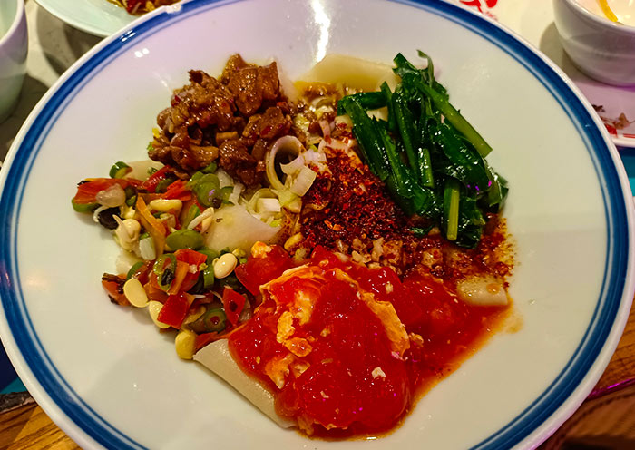 西安美食-Biangbiang面 西安美食-Biangbiang面