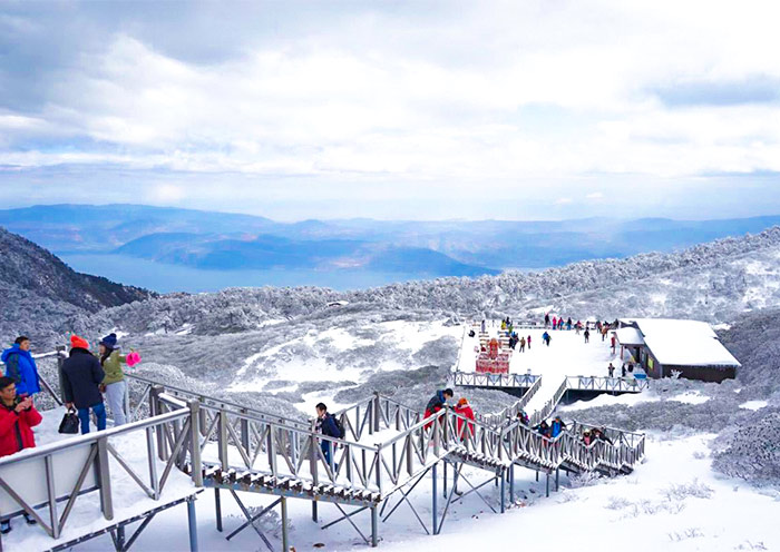 蒼山雪景 蒼山雪景