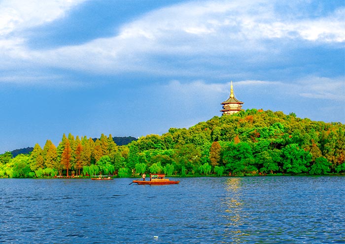 杭州風景如畫的(de)西湖 杭州風景如畫的(de)西湖