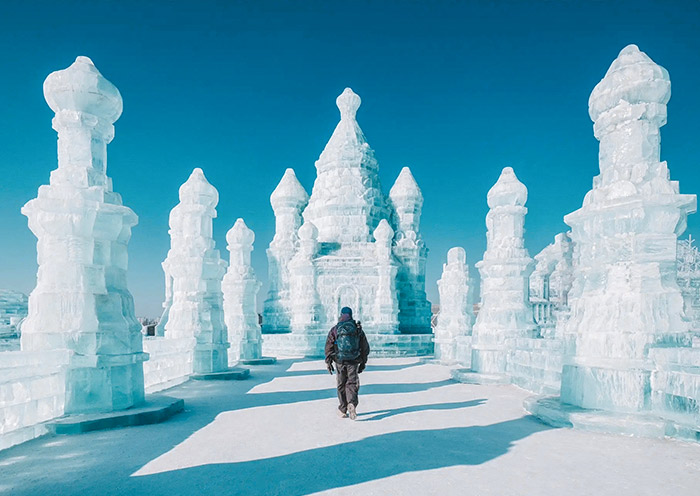 哈爾濱冰雪大(dà)世界精美冰雕 哈爾濱冰雪大(dà)世界精美冰雕