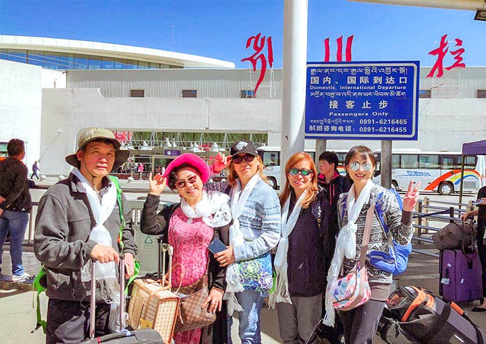 拉薩機場接機