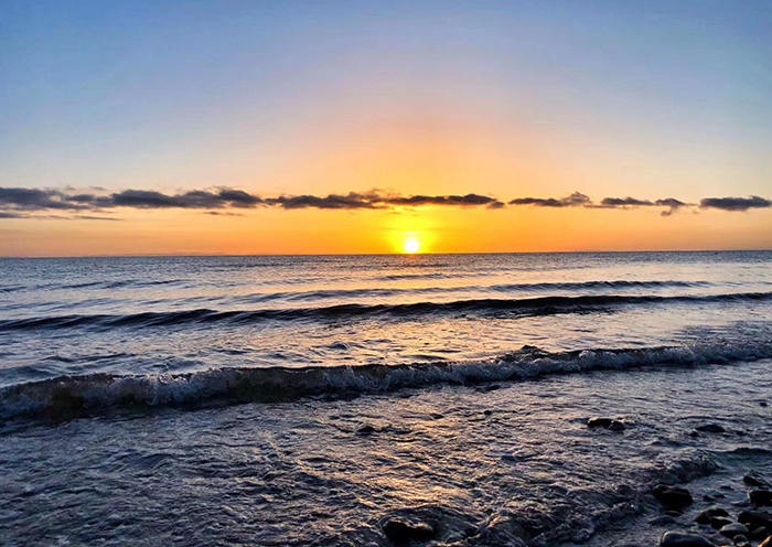 青海湖日出(chū)
