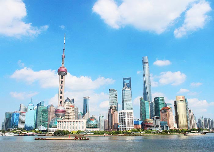 外灘遠眺的(de)壯觀陸家嘴商圈 上(shàng)海外灘遠眺的(de)壯觀陸家嘴商圈