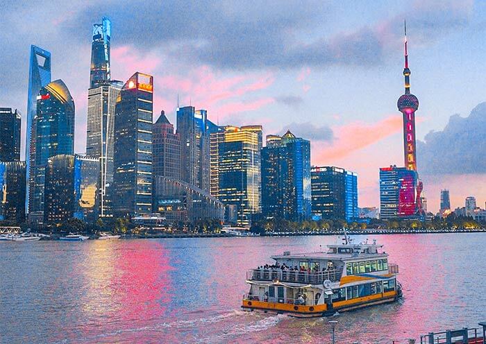 黃浦江遊輪 黃浦江夜遊上(shàng)海迷人(rén)夜景
