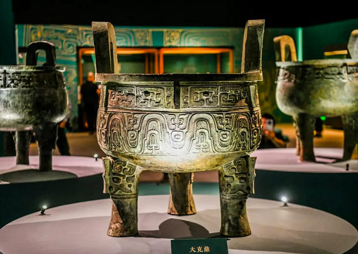 精妙的(de)上(shàng)海博物館大(dà)克鼎