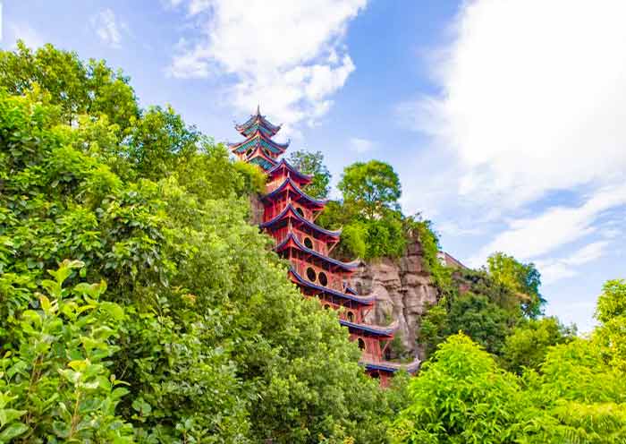 石寶寨塔樓