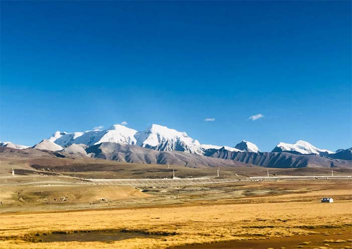 青藏火車沿途風景