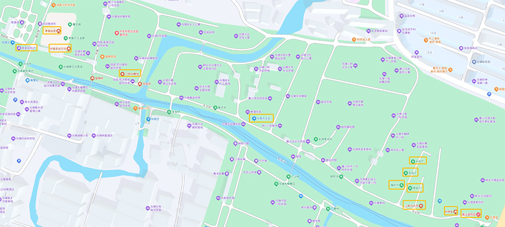 烏鎮東栅旅遊地(dì / de)圖 烏鎮東栅旅遊地(dì / de)圖