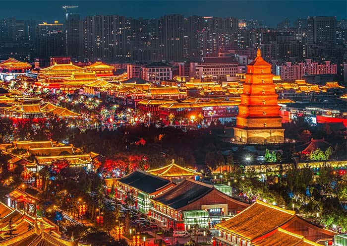 夜幕下,燈火璀璨的(de)大(dà)唐不(bù)夜城 夜幕下,燈火璀璨的(de)大(dà)唐不(bù)夜城